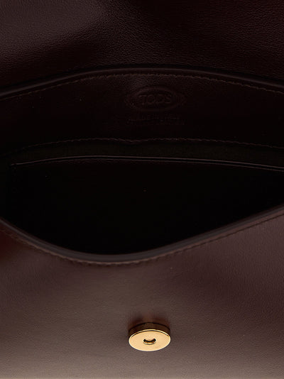 Tod's Women Mini Leather Shoulder Strap