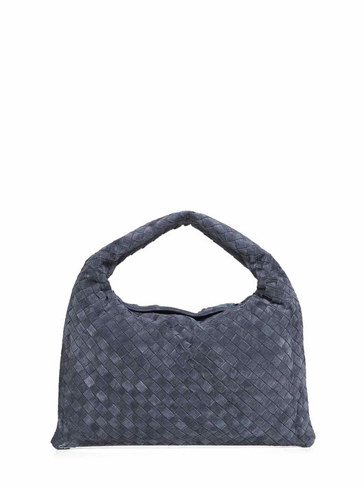 Bottega Veneta Women Graphite Hop Small Shoulder Bag