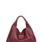 Gucci Women Burgundy Gucci Softbit Maxi Shoulder Bag