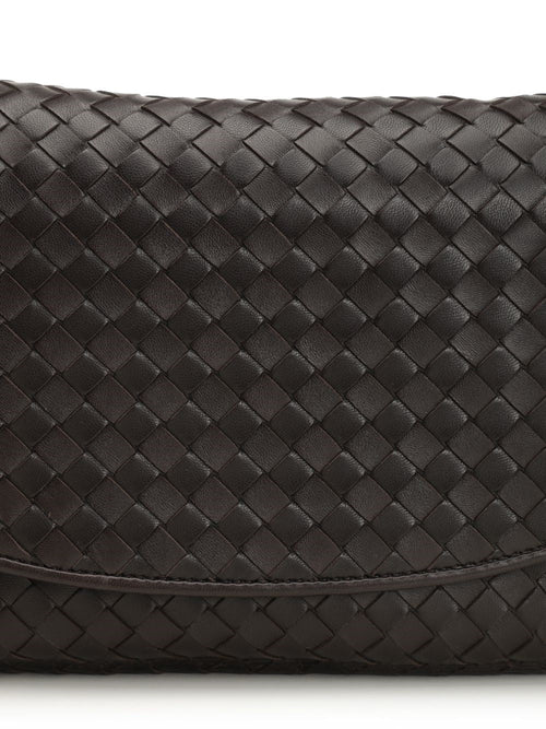 Bottega Veneta Men "Veneto" Flap-Over Messenger Bag
