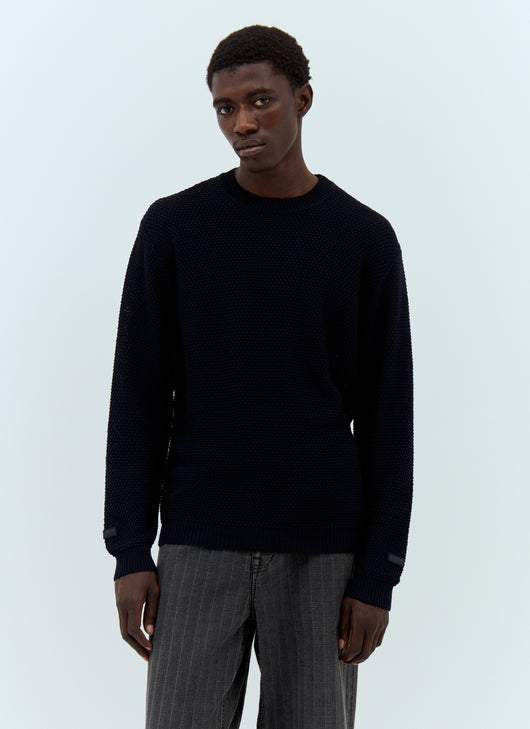 A.P.C. Men X Jjjjound Waffle-Knit Sweater