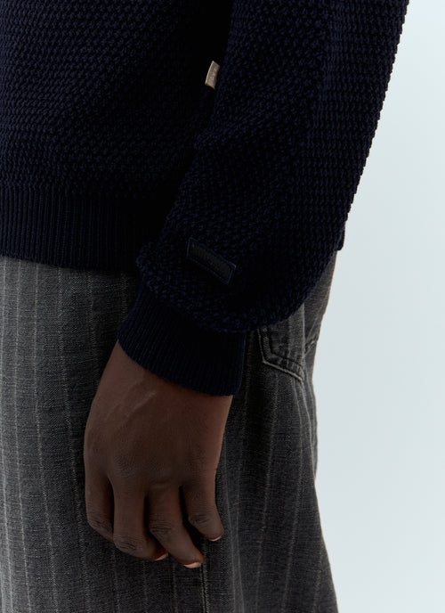 A.P.C. Men X Jjjjound Waffle-Knit Sweater