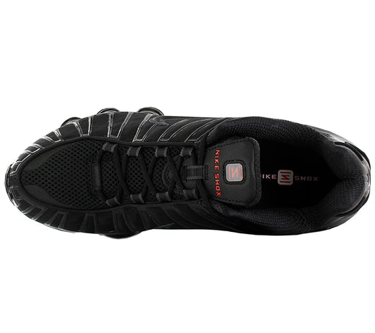 Nike Shox TL Black and Max Orange