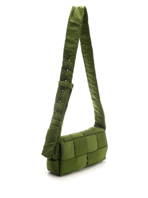 Bottega Veneta Men Avocado Nylon "Cassette" Bag