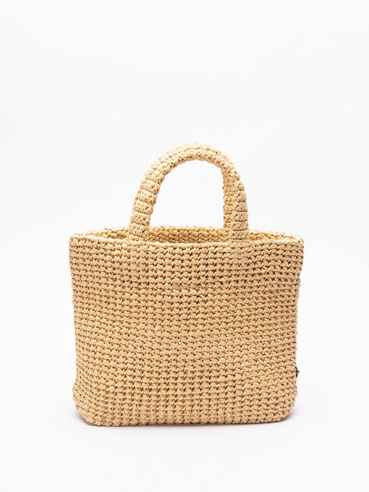 Prada Women Small Crochet Tote Bag