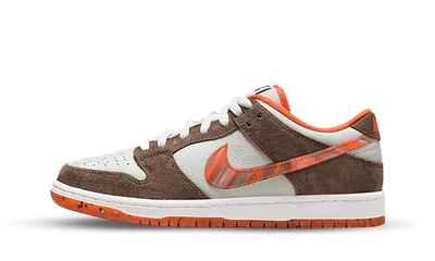 Nike SB Dunk Low Olive Gray Mantra Orange Rattan
