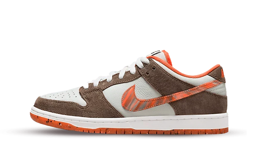 Nike SB Dunk Low Olive Gray Mantra Orange Rattan