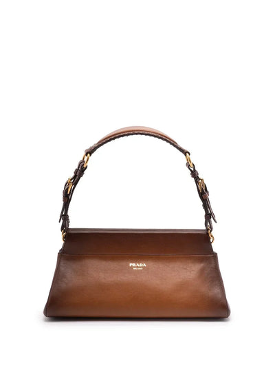 Prada Women Leather Shoulder Bag