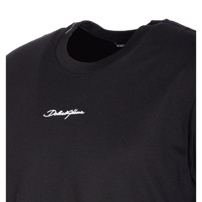 Dolce&Gabbana Men Dolce&Gabbana Embroidered Patch Logo T-Shirt