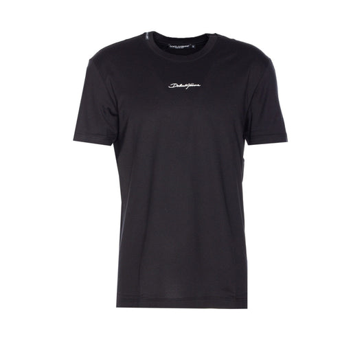 Dolce&Gabbana Men Dolce&Gabbana Embroidered Patch Logo T-Shirt