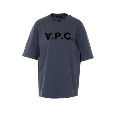 A.P.C. Men Flocked Vpc Regular T-Shirt