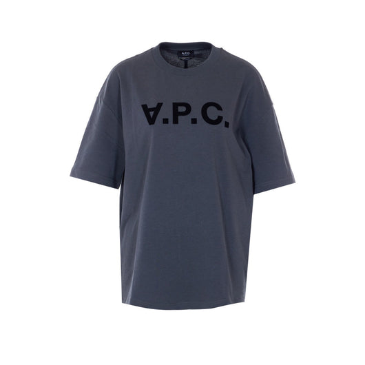 A.P.C. Men Flocked Vpc Regular T-Shirt