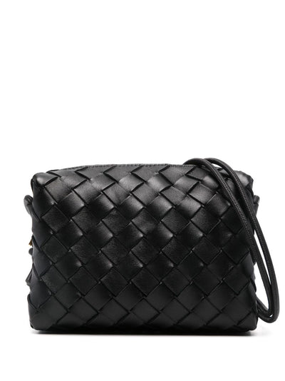 Bottega Veneta Women Loop Mini Leather Crossbody Bag