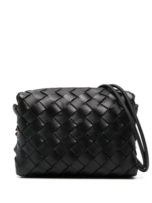 Bottega Veneta Women Loop Mini Leather Crossbody Bag