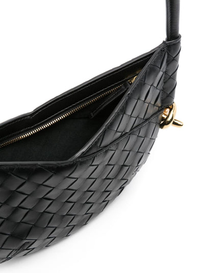 Bottega Veneta Women Solstice Baby Leather Shoulder Bag