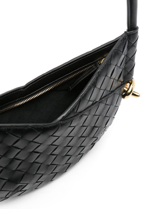 Bottega Veneta Women Solstice Baby Leather Shoulder Bag