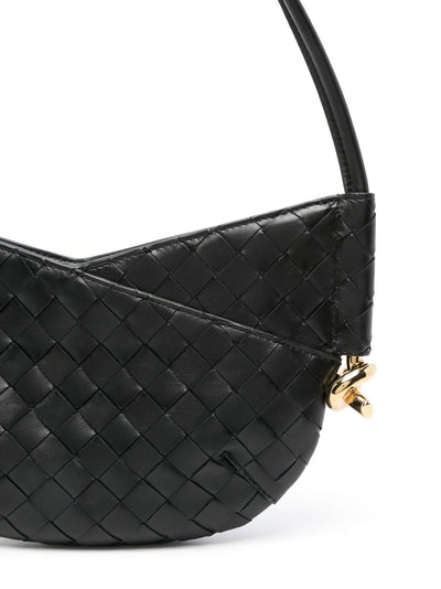 Bottega Veneta Women Solstice Baby Leather Shoulder Bag