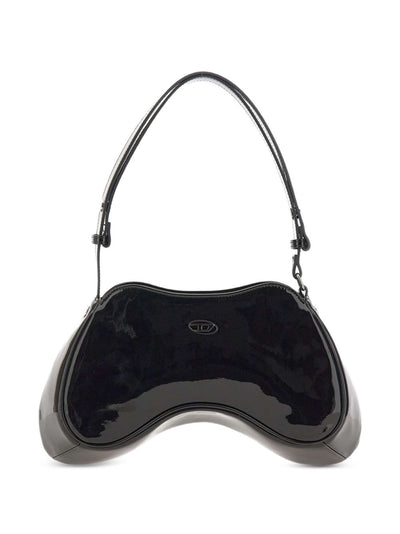 Diesel Women Play Patent Shoulder Bag
