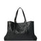 Gucci Women Gg Emblem Large Leather Tote