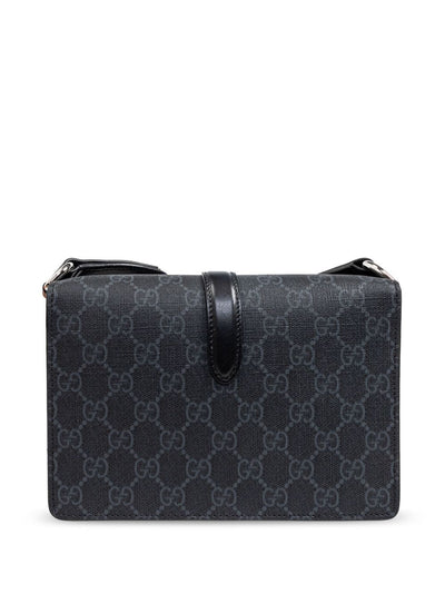 Gucci Men Gg Supreme Crossbody Mini Bag