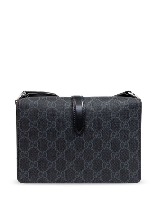 Gucci Men Gg Supreme Crossbody Mini Bag