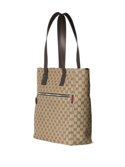 Gucci Men Gg Supreme Tote Bag