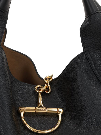 Gucci Women Gucci Softbit Maxi Leather Shoulder Bag