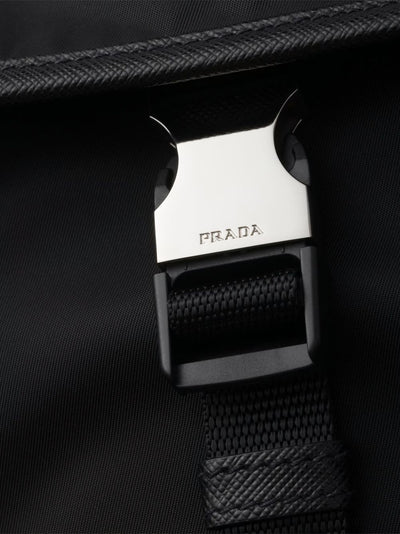 Prada Men Re-Nylon And Saffiano Crossbody Bag
