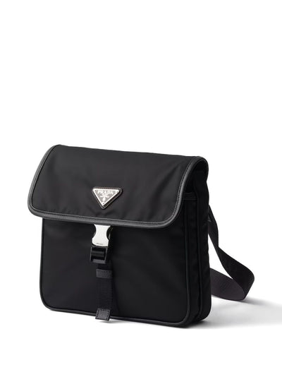 Prada Men Re-Nylon And Saffiano Crossbody Bag
