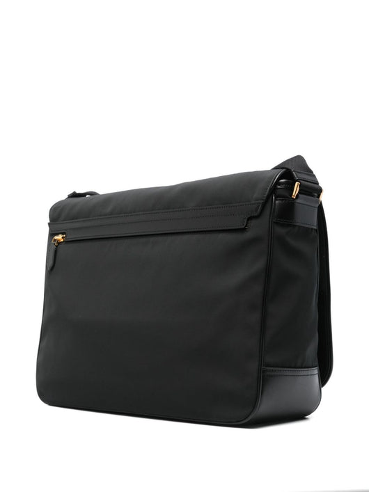 Tom Ford Men Recycled Nylon Large Messenger Bag