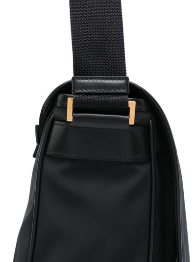 Tom Ford Men Recycled Nylon Large Messenger Bag