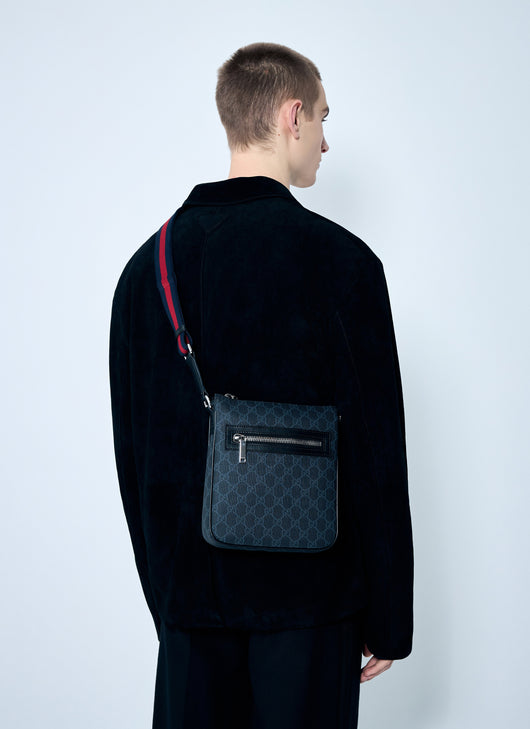 Gucci Men Gg Crossbody Bag