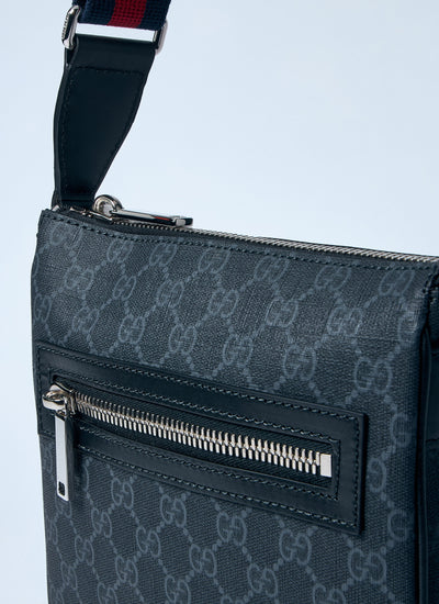 Gucci Men Gg Crossbody Bag