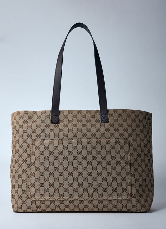 Gucci Men Large Gg Tote Bag