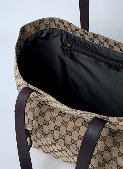 Gucci Men Large Gg Tote Bag