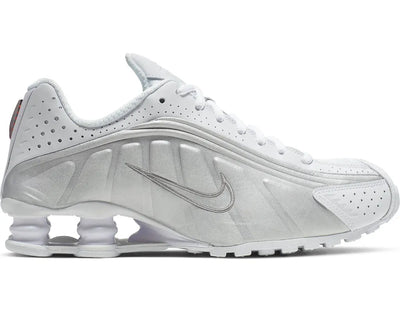 White and Metallic Silver