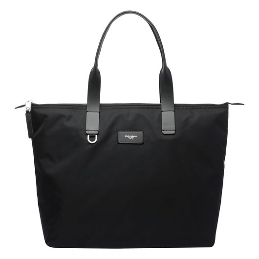 Dolce&Gabbana Men Medium Shopping Bag With Logo