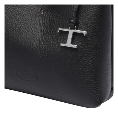 Tod's Women Micro Leather Handbag With T Timeless Charm