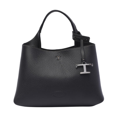 Tod's Women Micro Leather Handbag With T Timeless Charm
