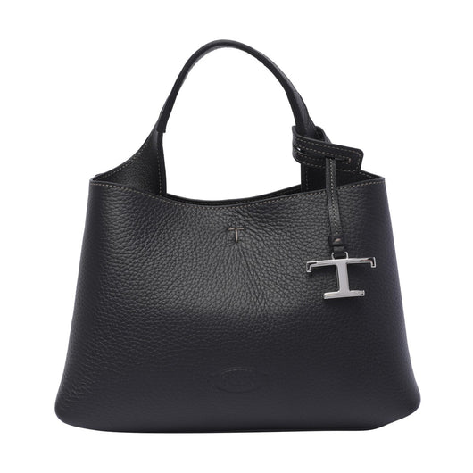 Tod's Women Micro Leather Handbag With T Timeless Charm