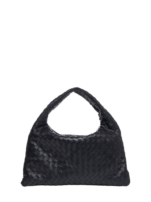 Bottega Veneta Women Tote Bag In Leather With Intrecciato Hop Motif