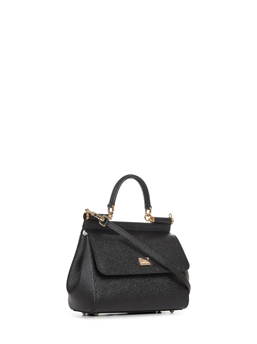 Dolce & Gabbana Women Black Medium Sicily Handbag