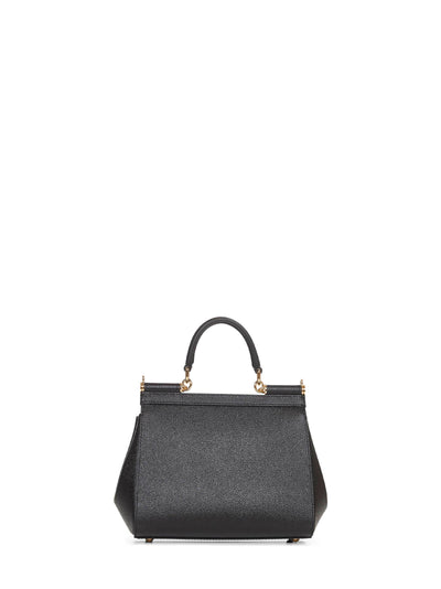 Dolce & Gabbana Women Black Medium Sicily Handbag