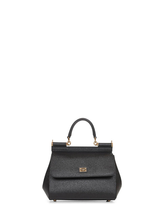 Dolce & Gabbana Women Black Medium Sicily Handbag