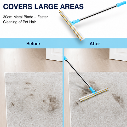 Pet Hair Remover for Carpet & Rugs