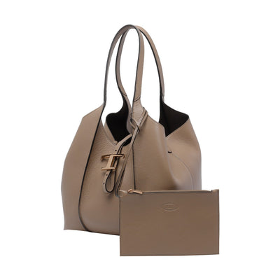 Tod's Women Small T Timeless Shopping Bag