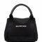 Balenciaga Women Navy Cabas Small Canvas Tote Bag
