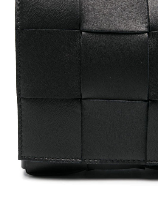 Bottega Veneta Women Cassette Classic Leather Crossbody Bag