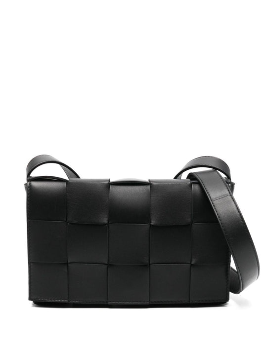 Bottega Veneta Women Cassette Classic Leather Crossbody Bag