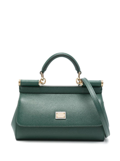 Dolce & Gabbana Women Sicily Small Leather Handbag